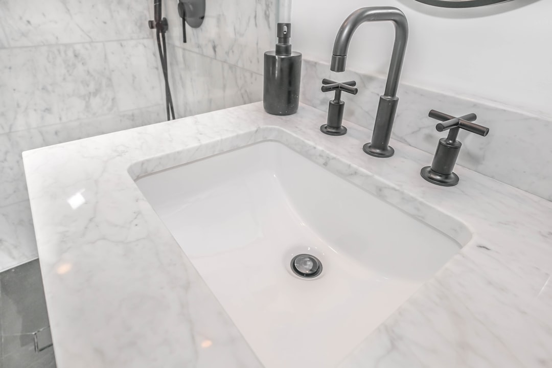 Bathroom sink and drain